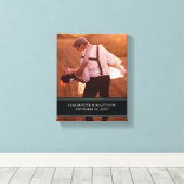 WEDDING BANNER | WEDING-LEINWAND LEINWANDDRUCK (Insitu (Holzboden))