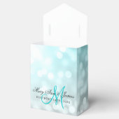 Wedding Beach Ombre Glitzer Lights Geschenkschachtel (Geöffnet)