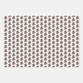 Wedding Bells Blume Boutonniere Bouquet Bridal Geschenkpapier Set (Vorderseite 2)