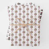 Wedding Bells Blume Boutonniere Bouquet Bridal Geschenkpapier Set (Beispiel)