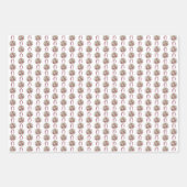 Wedding Bells Blume Boutonniere Bouquet Bridal Geschenkpapier Set (Vorderseite)