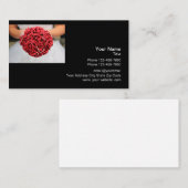Wedding berufliches Logo Visitenkarte (Vorne/Hinten)