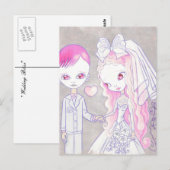 Wedding Bliss Postkarte (Vorne/Hinten)