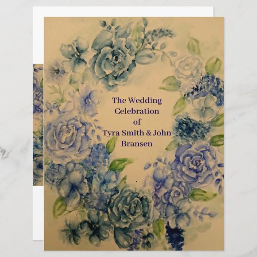 Wedding Blue (Vorne/Hinten)