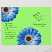 Wedding Blue Daisy / Programm (Vorderseite)