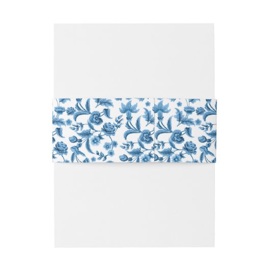 Wedding Bly Band Chintz Blue White Floral Ditsy (Rückseitenbeispiel)