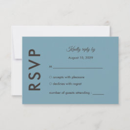 Wedding Botanical Vintage | Curated Floral Palette RSVP Karte