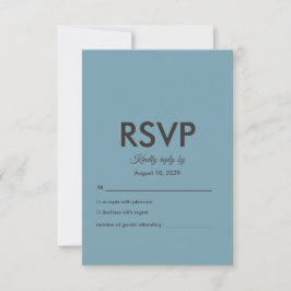 Wedding Botanical Vintage | Curated Floral Palette RSVP Karte