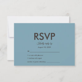 Wedding Botanical Vintage | Curated Floral Palette RSVP Karte