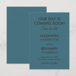 Wedding Botanical Vintage | Curated Floral Palette Save The Date