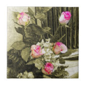 Wedding Bouquet Fliese (Vorderseite)