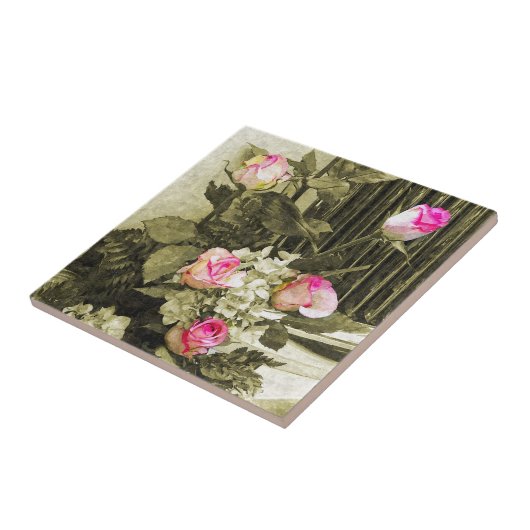 Wedding Bouquet Fliese (Seite)