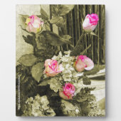 Wedding Bouquet Fotoplatte (Vorderseite)