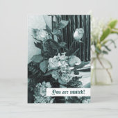 Wedding Bouquet individuelle Einladung (Stehend Vorderseite)