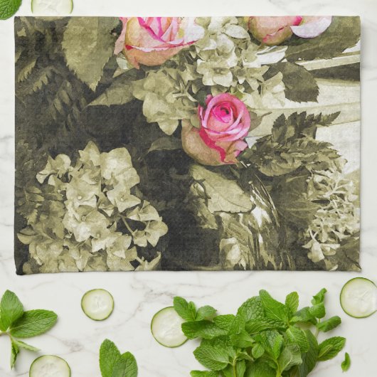 Wedding Bouquet Küchentuch (Gefaltet)