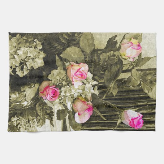 Wedding Bouquet Küchentuch (Horizontal)