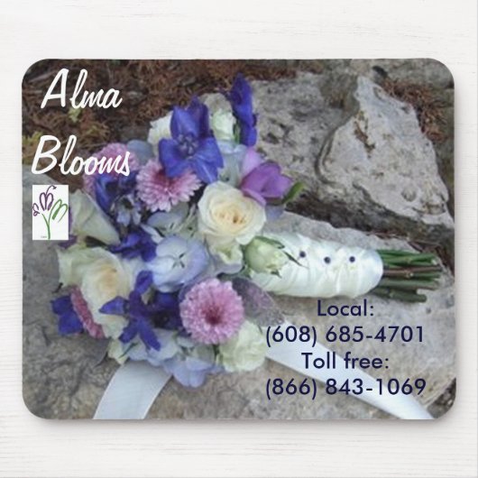 Wedding Bouquet Mousepad (Vorne)