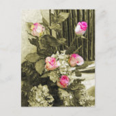 Wedding Bouquet Postkarte (Vorderseite)