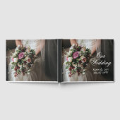 Wedding Bouquet und Bride Gästebuch (Voll)