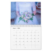 Wedding Bouquets & Blume 2025 Business Calendar Kalender (Mär 2026)