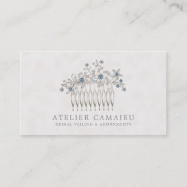 Wedding Brauthaar-Kamm-Zusatz-Schmuck Visitenkarte