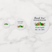 Wedding Brautparty Confetti Love Bird Konfetti (Rückseiten)