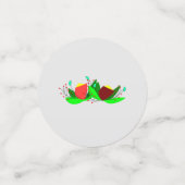 Wedding Brautparty Confetti Love Bird Konfetti (Klein Vorderseite)