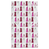 Wedding Brautparty Gowns Bridesmaid Blumenmädchen Kleine Geschenktüte (Rückseite)