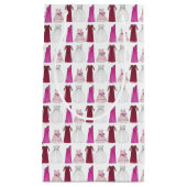 Wedding Brautparty Gowns Bridesmaid Blumenmädchen Kleine Geschenktüte (Vorderseite)