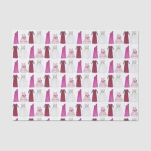 Wedding Brautparty Gowns Bridesmaid Blumenmädchen Seidenpapier