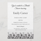 Wedding Bridal Shower | Elegant Invite Design Einladung (Vorderseite)