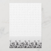 Wedding Bridal Shower | Elegant Invite Design Einladung (Rückseite)