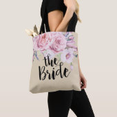 Wedding Brides Chic Watercolor Boho Blumenzauber Tasche (Von Nahem)
