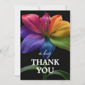 🌈 Wedding budget  Dankeskarte (Vorderseite)