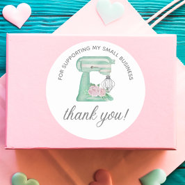 Wedding Cake Business Thank you Sticker