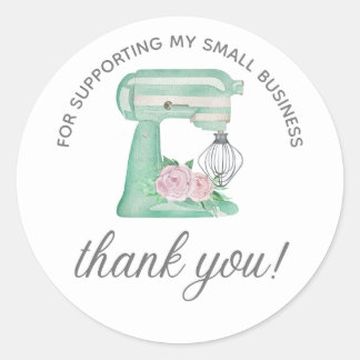 Wedding Cake Business Thank you Sticker