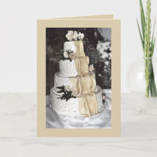 Wedding Cake Card Karte
