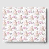 Wedding Cake Guestbook Gästebuch (Rückseite)