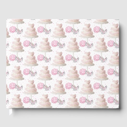 Wedding Cake Guestbook Gästebuch (Vorderseite)