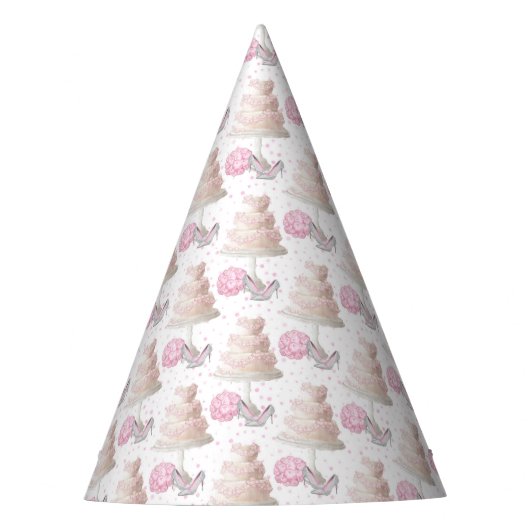 Wedding Cake Party Hat Partyhütchen (Vorderseite)