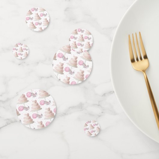 Wedding Cake Table Confetti Konfetti (Gruppe)