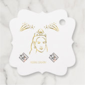 wedding ceremony style geschenkanhänger (Rückseite)