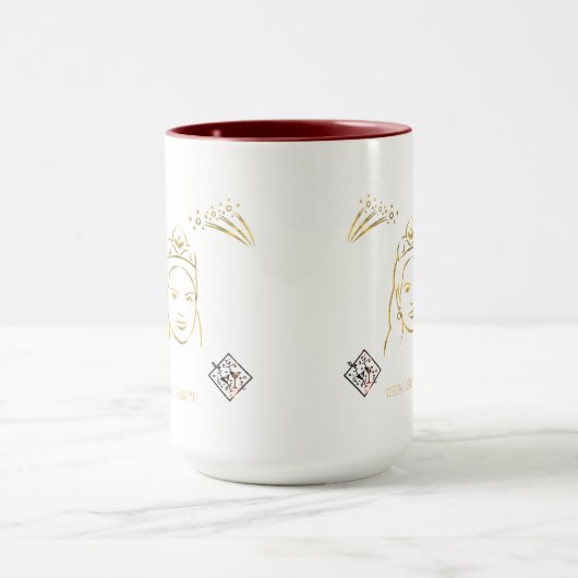 wedding ceremony style tasse (Zentrum)