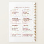 Wedding Checklist Planner Boho Planer<br><div class="desc">Bleibe stilvoll mit diesem Boho Wedding Checklist Planner mit elegantem Blumendesign. Dieser Planer ist perfekt für Brautplaner geeignet und hilft Ihnen dabei, jede Aufgabe von der Buchungen von Händlern bis hin zu endgültigen Touchs zu verfolgen. Personalisieren Sie den Cover-Text einfach, und wählen Sie die gewünschte Größe aus, um Ihren Bedürfnissen...</div>
