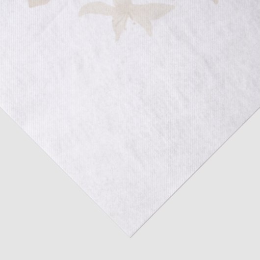 Wedding Chic Monogram White Seidenpapier (Detail)