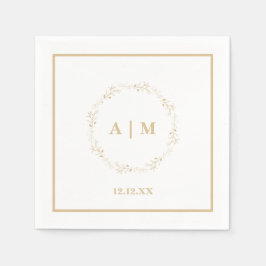 Wedding Cocktail Napkin Serviette