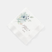 Wedding Cocktail Napkins Serviette (Ecke)