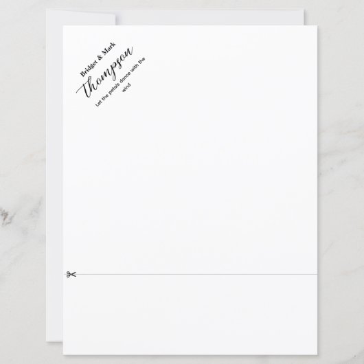 Wedding Confetti Cone Petal Toss Blume Cone (Vorderseite)