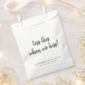 Wedding Confetti | Zu diesem, wenn wir küssen Geschenktütchen (Ausgeschnitten)
