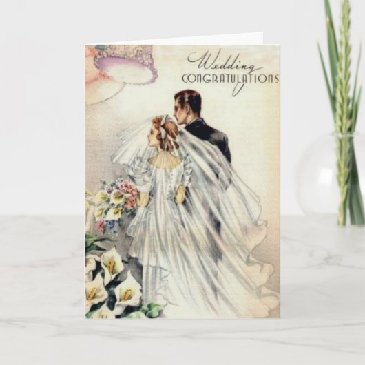 Wedding Congratulations 3 - Customized Karte (Vorderseite)
